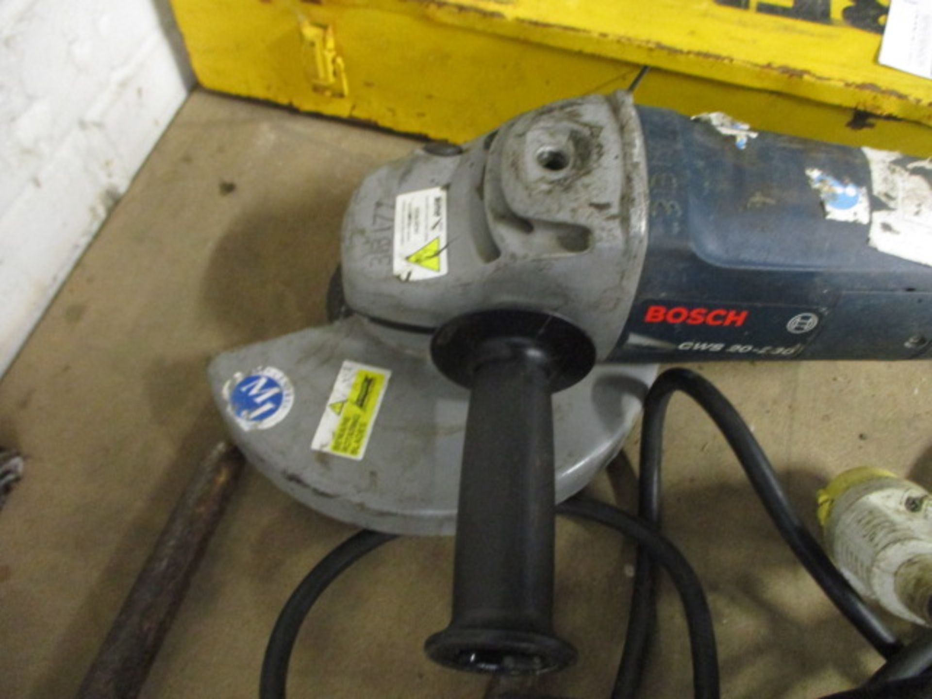 (7) Bosch 9in angle grinder, 110V - Image 2 of 2