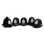 A West Midlands Police custodian helmet by Compton Webb,