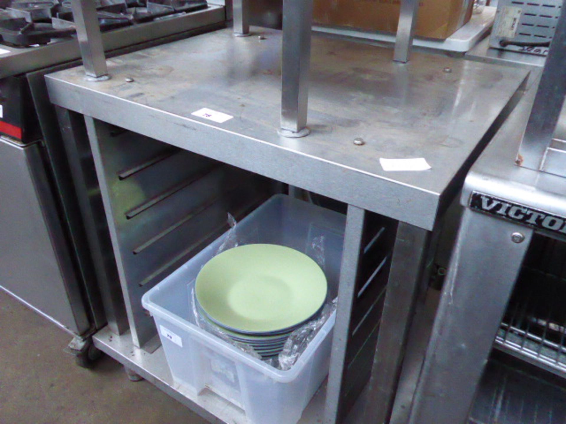 80cm stainless steel tray stand