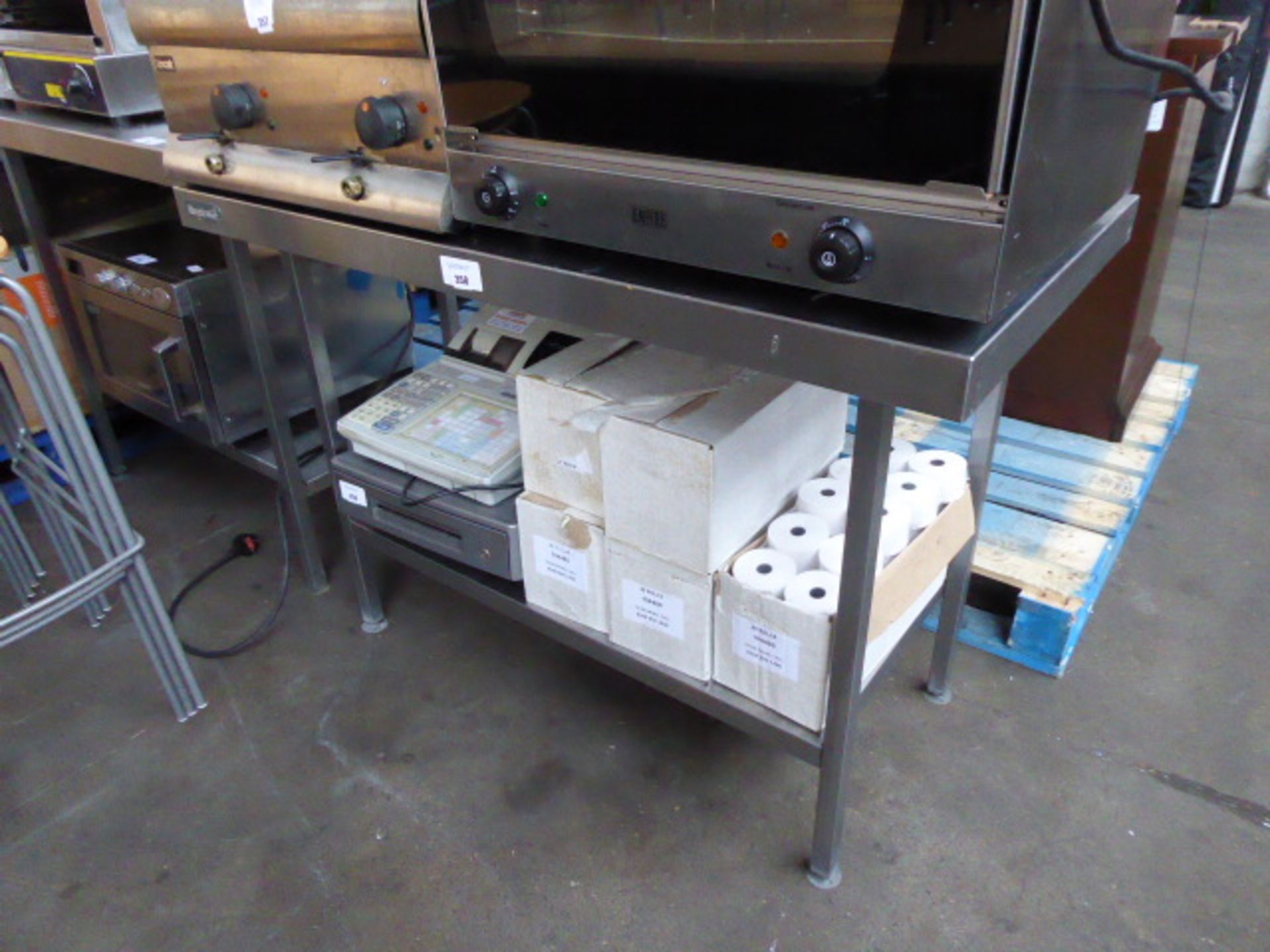 120cm stainless steel preparation table