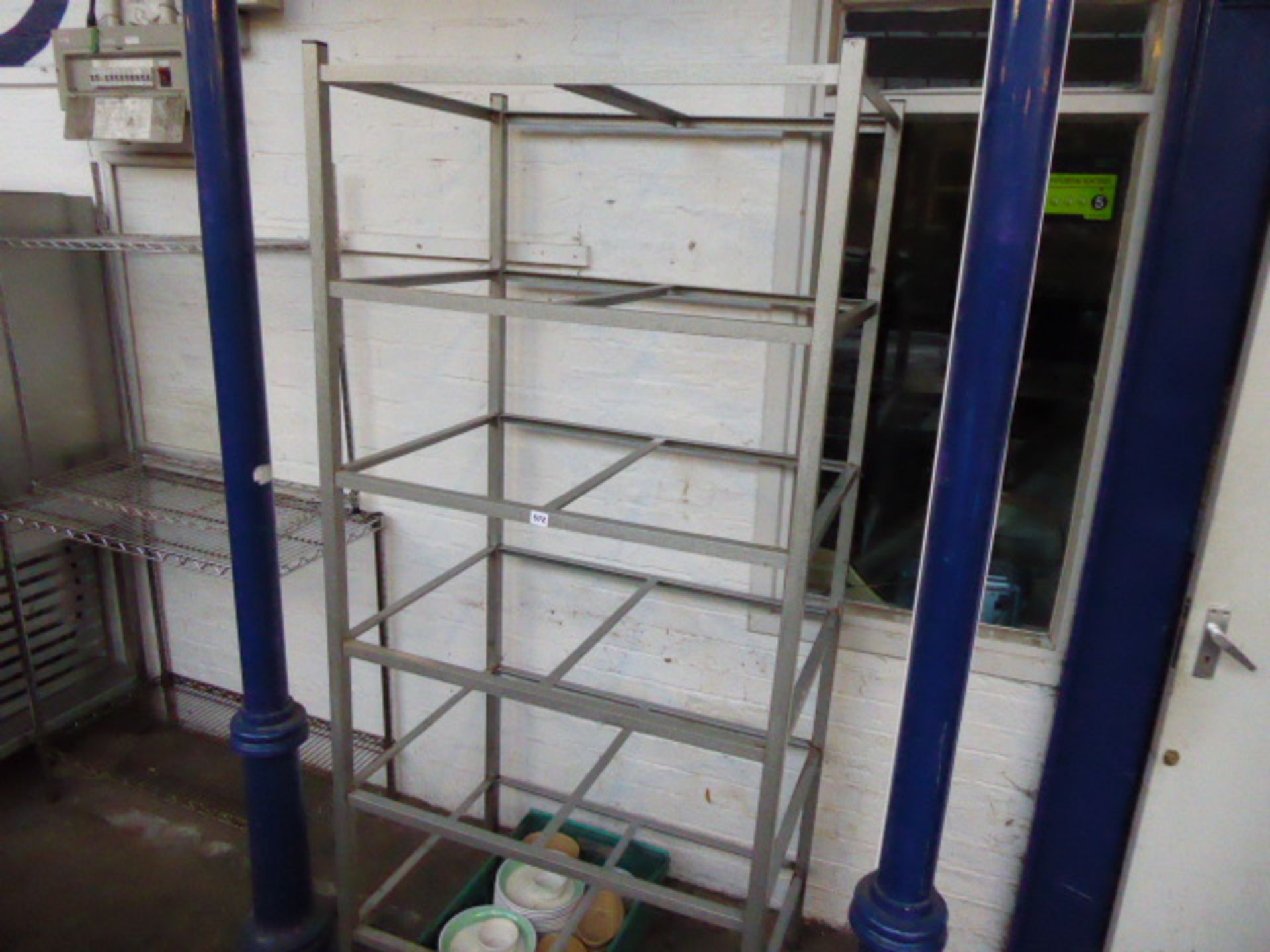 Large metal rack