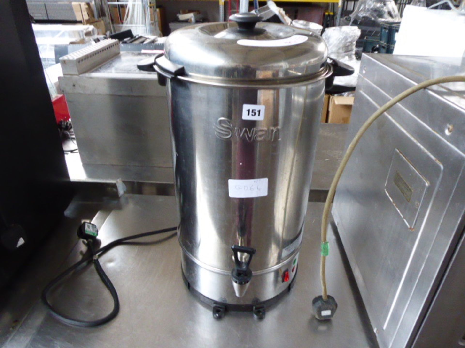 Electric Swan tea urn