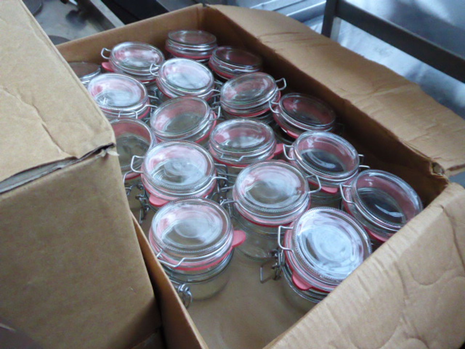 3 boxes of glass preserve jars - Image 2 of 2