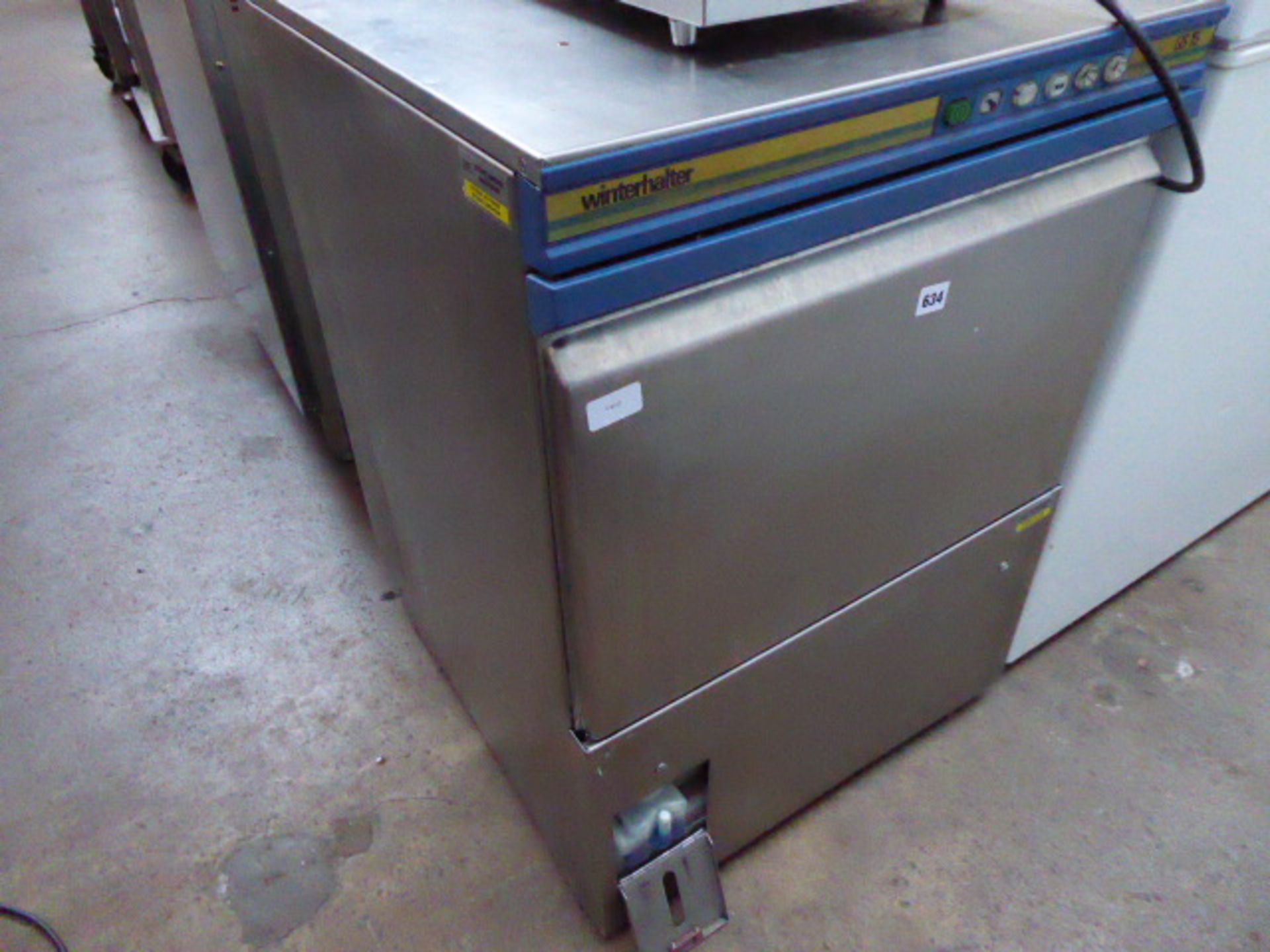 60cm Winterhalter GS15 under counter drop front dishwasher