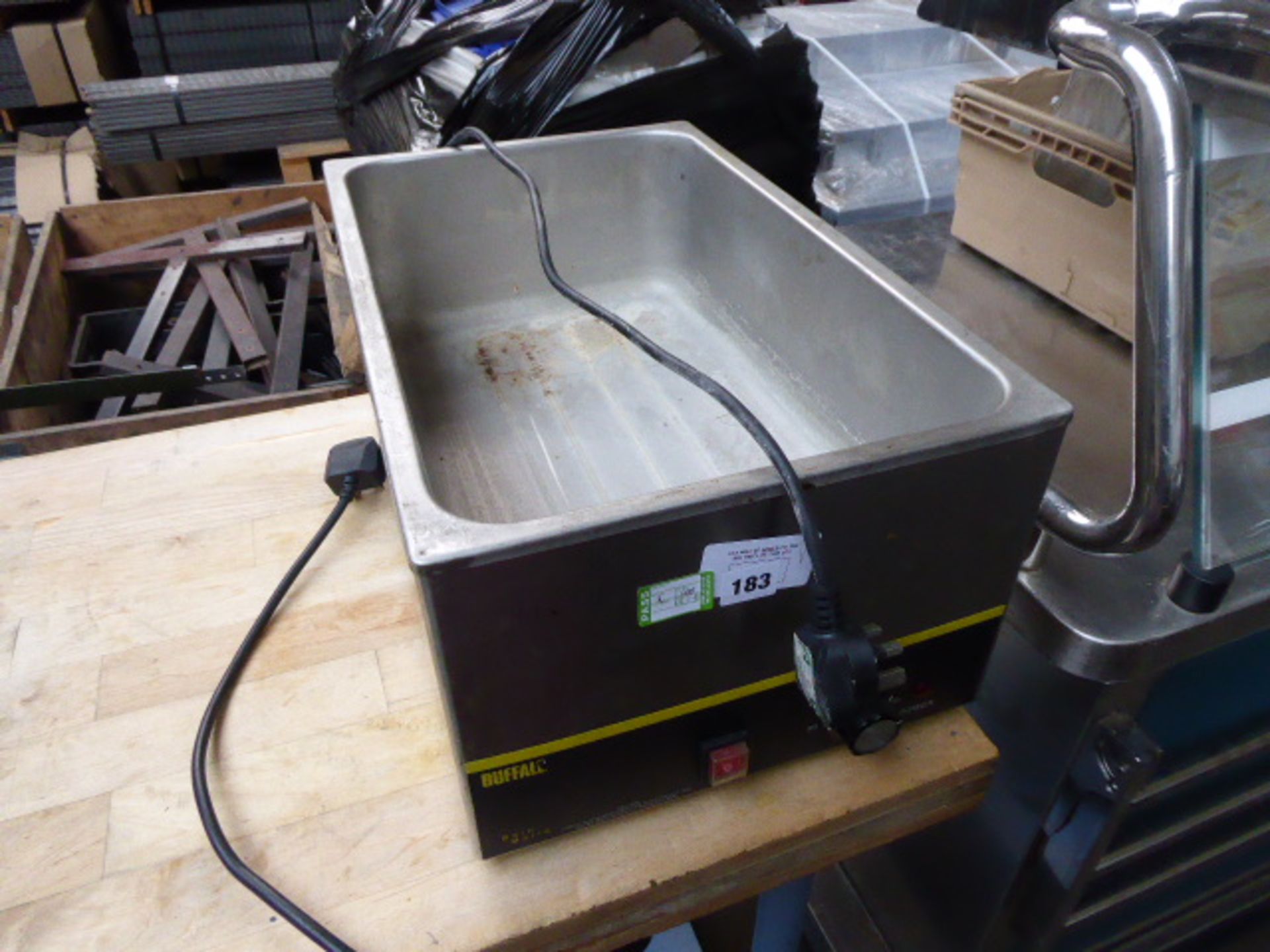 Electric Buffalo bench top bain marie (100)