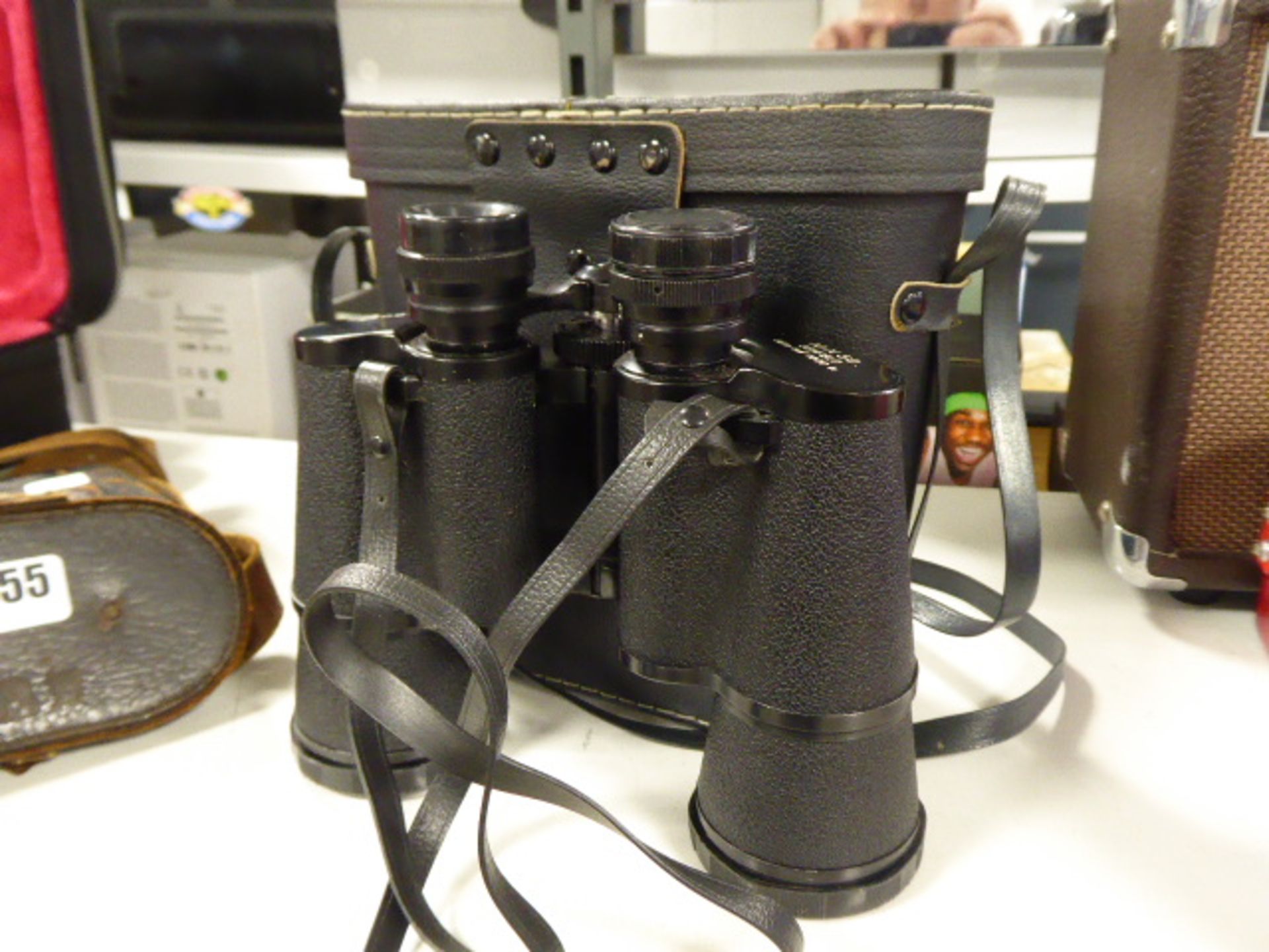 Pair of Jaguar 10 x 50 binoculars with case