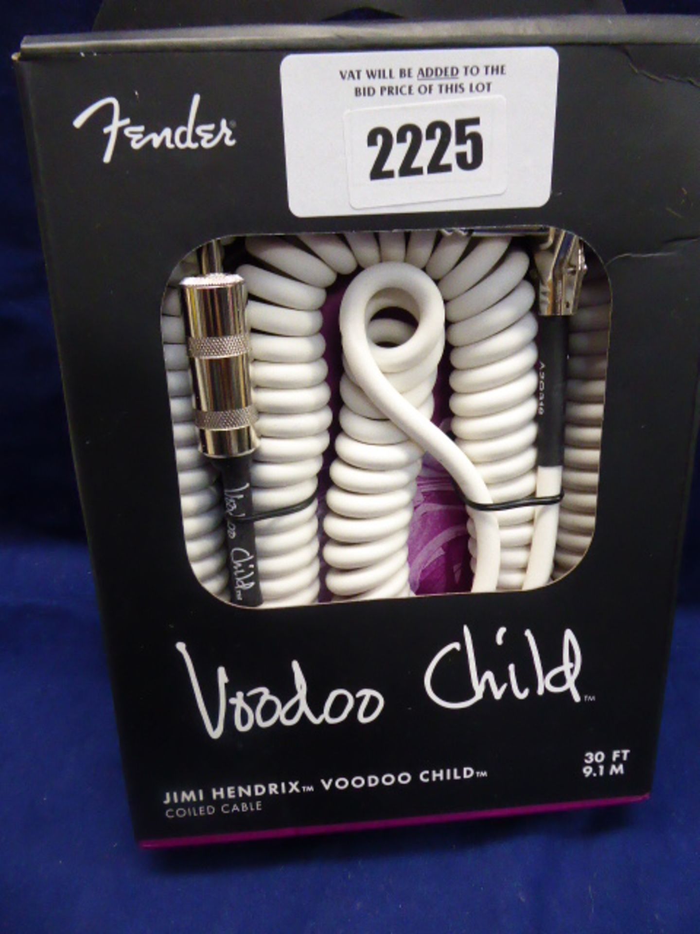 Fender Jimi Hendrix Voodoo Child 30ft. coiled cable