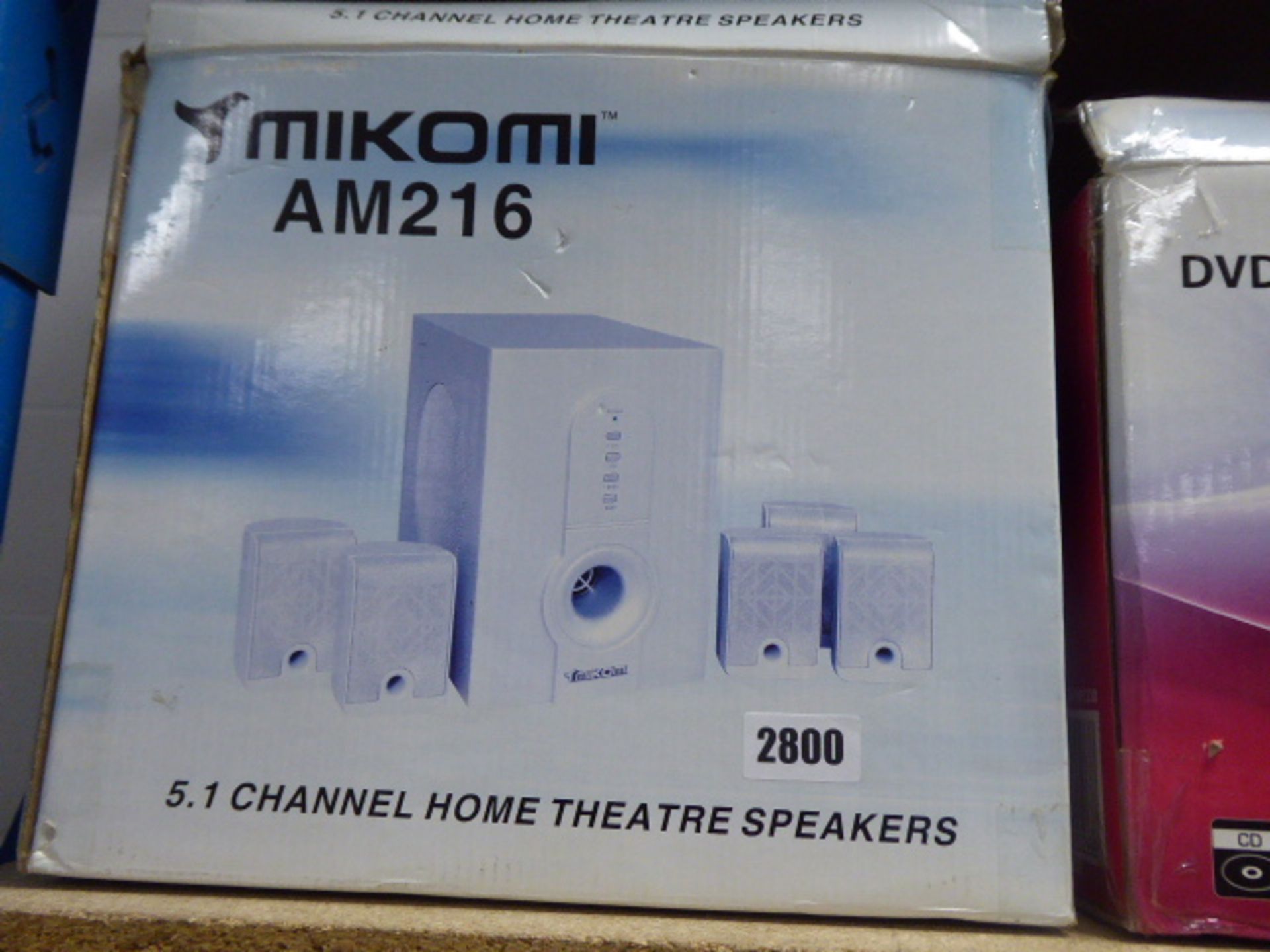 Mikomo AM216 5.1 channel home theatre system