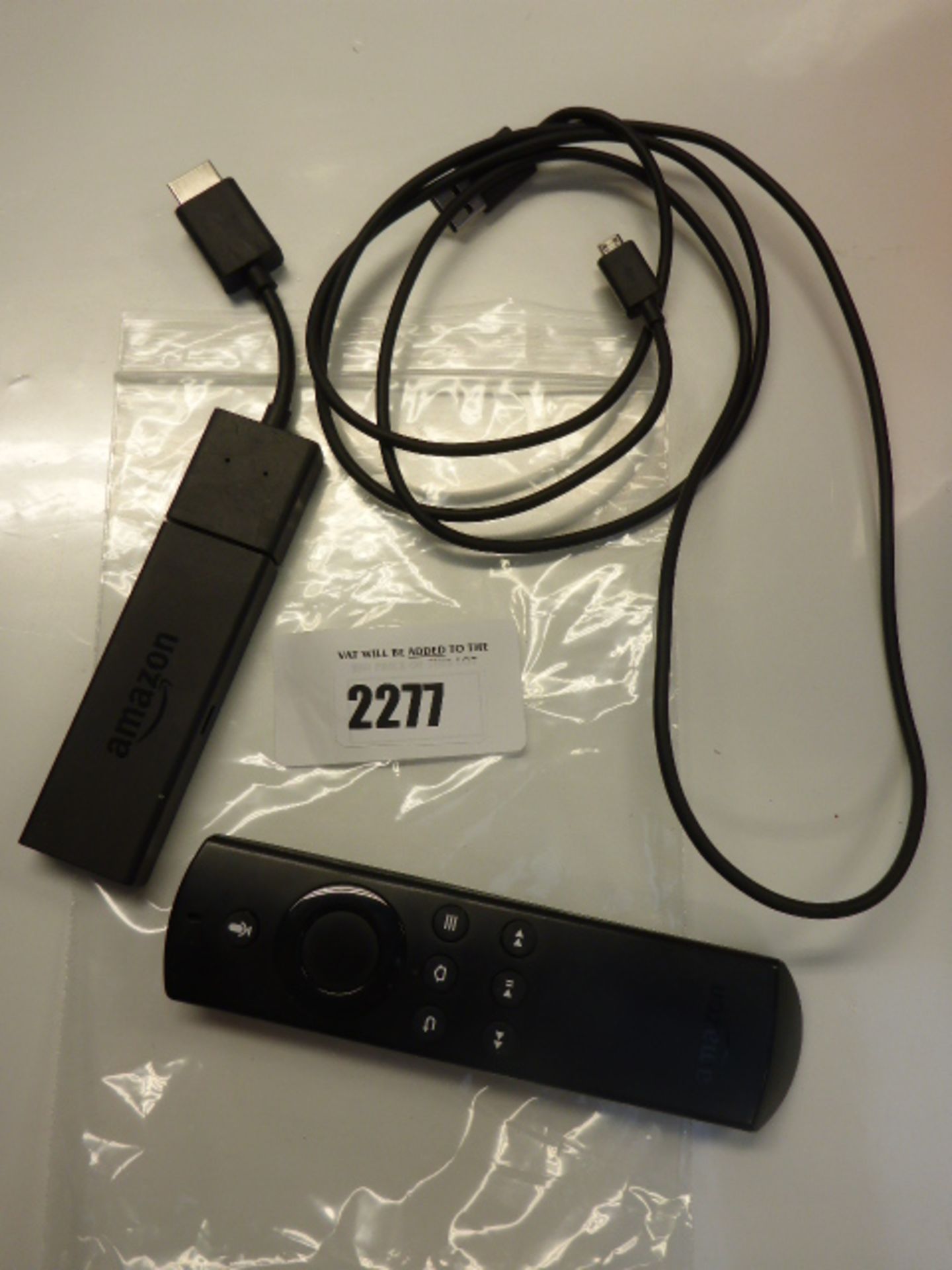 Amazon FireTV stick and remote