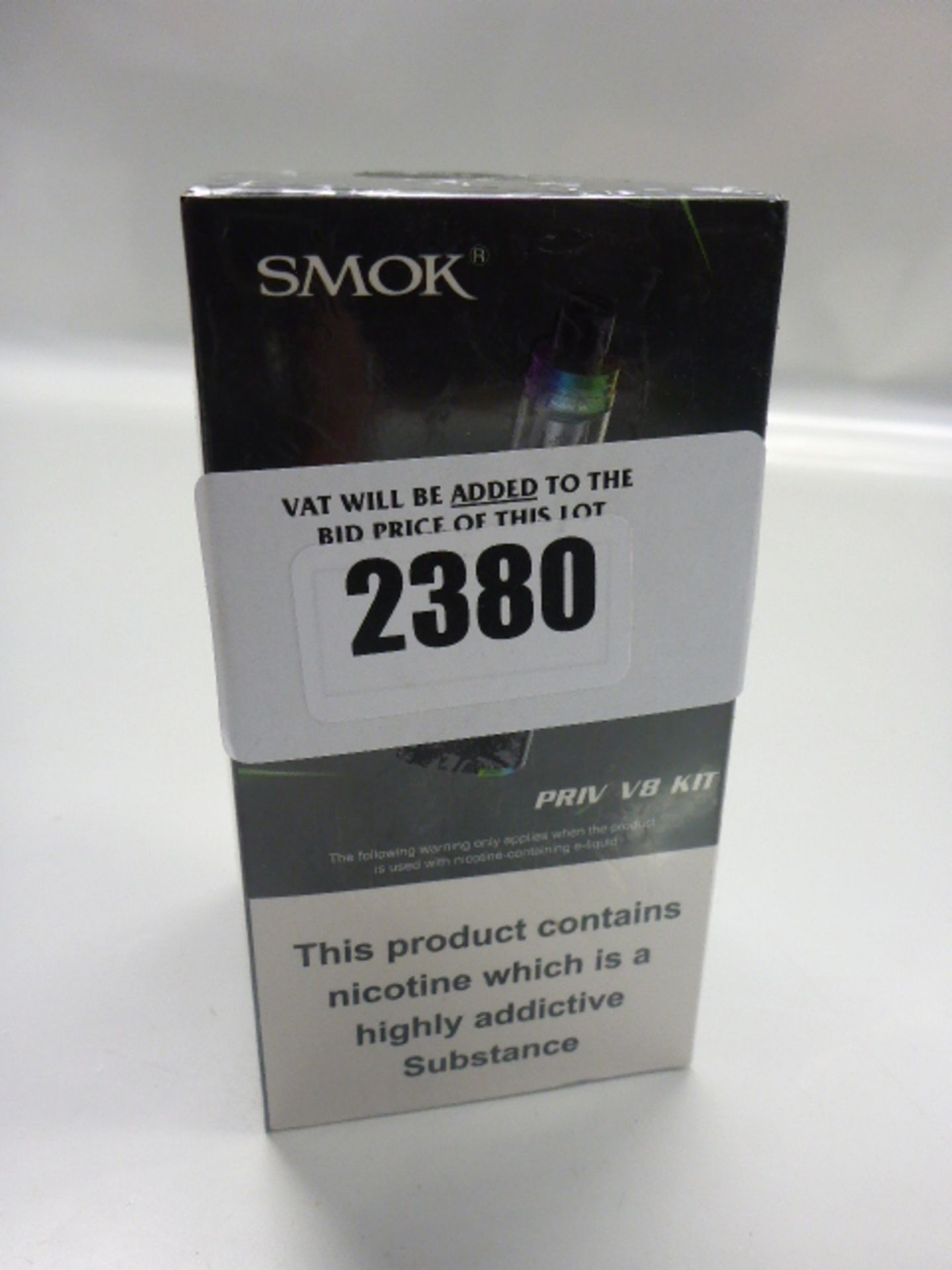 Smok Priv V8 Kit boxed.