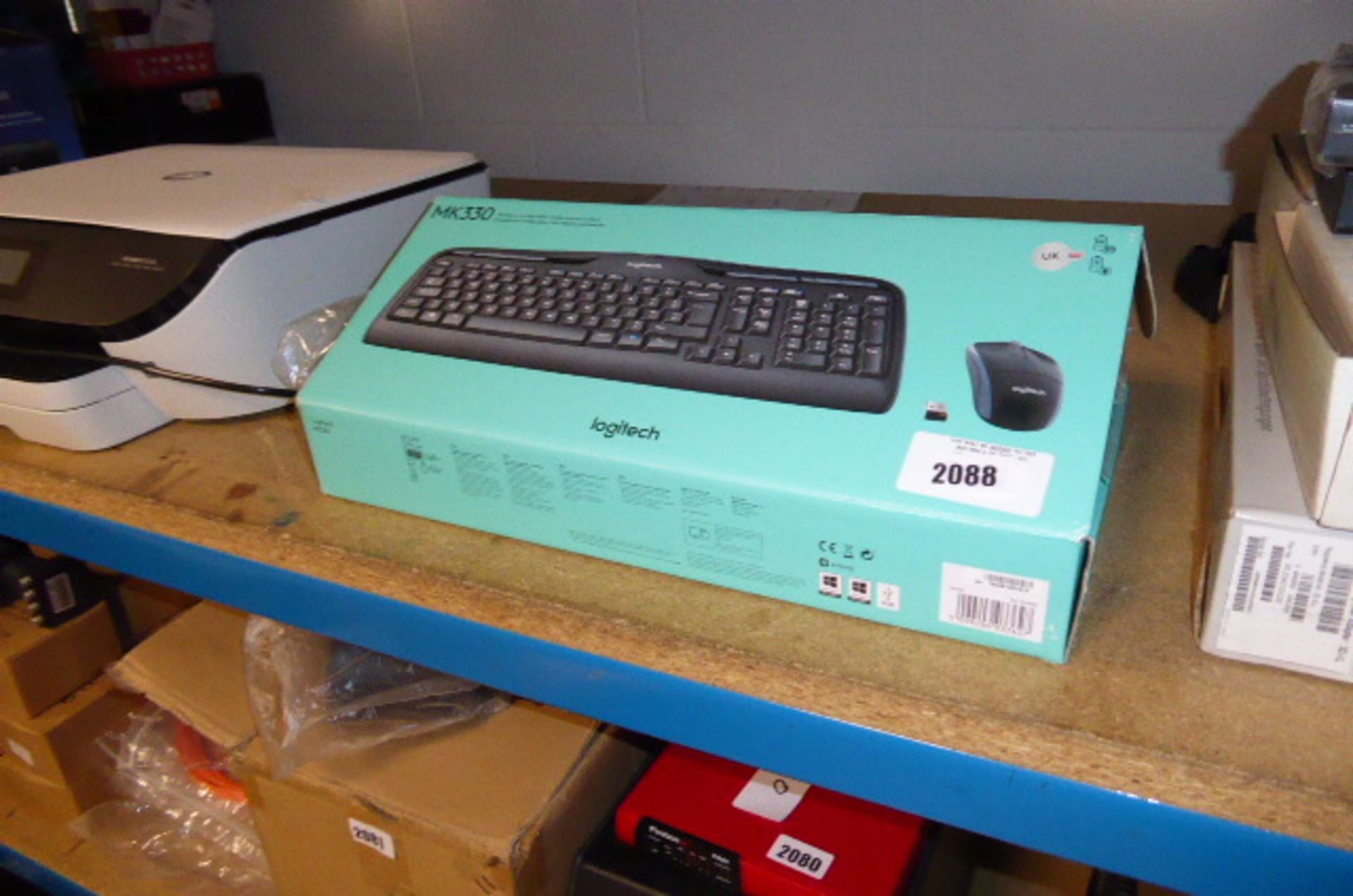 2084 Logitech MK330 keyboard combo set