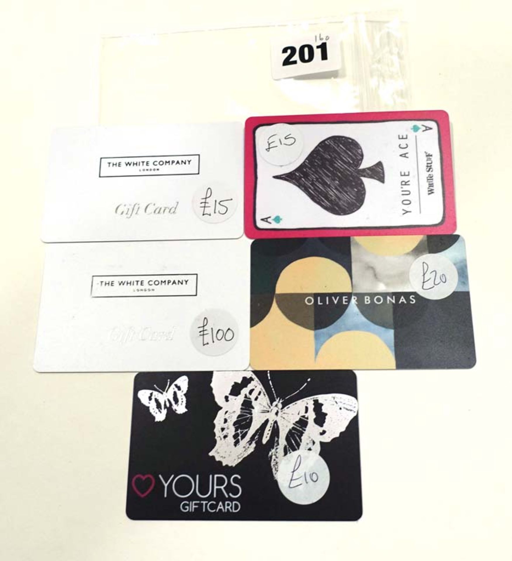 Various : Fashion (x5) - Total face value £160