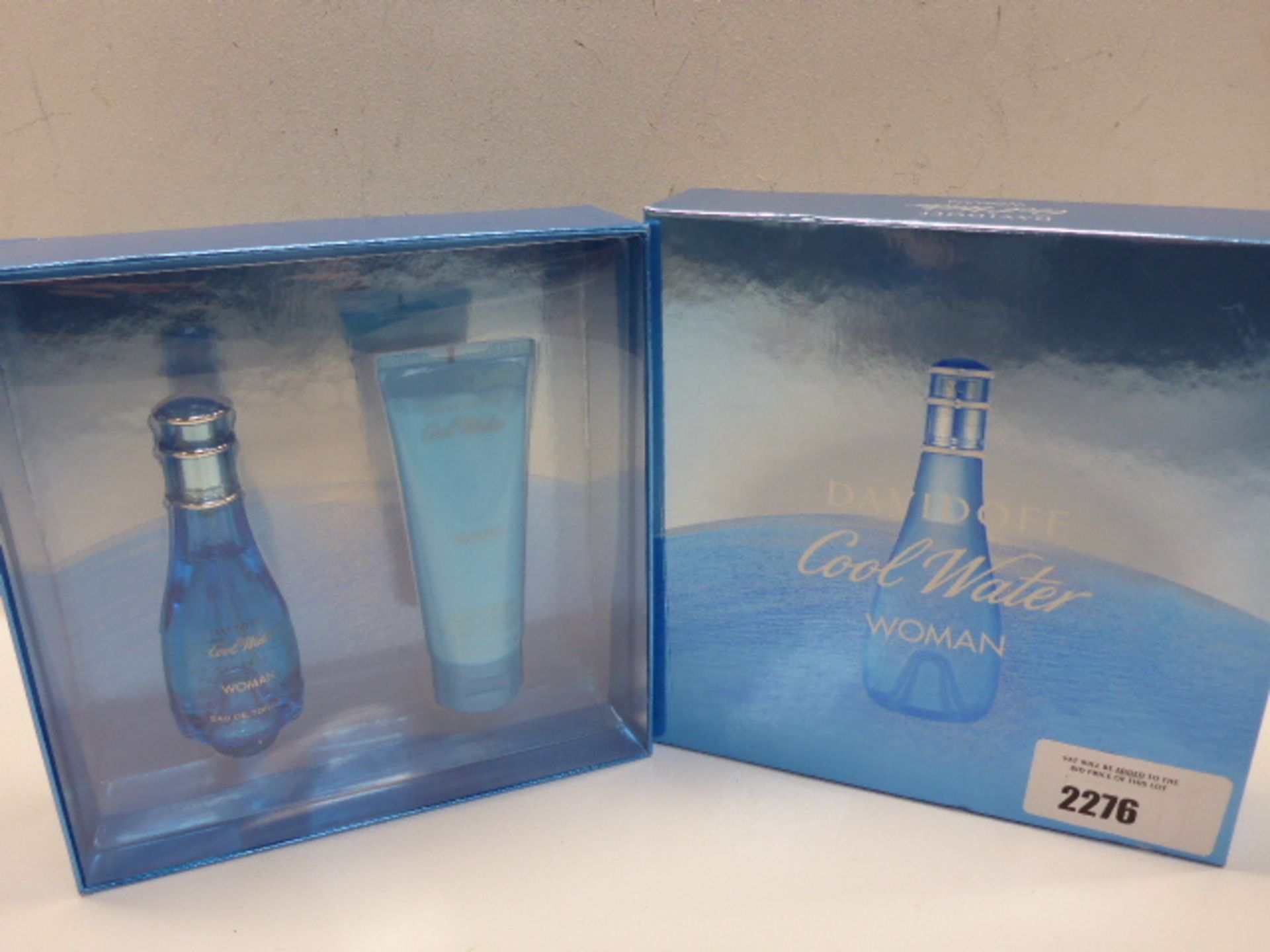 Davidoff Woman 'Cool Water' gift box set: 50ml eau de toilette & 75ml body lotion