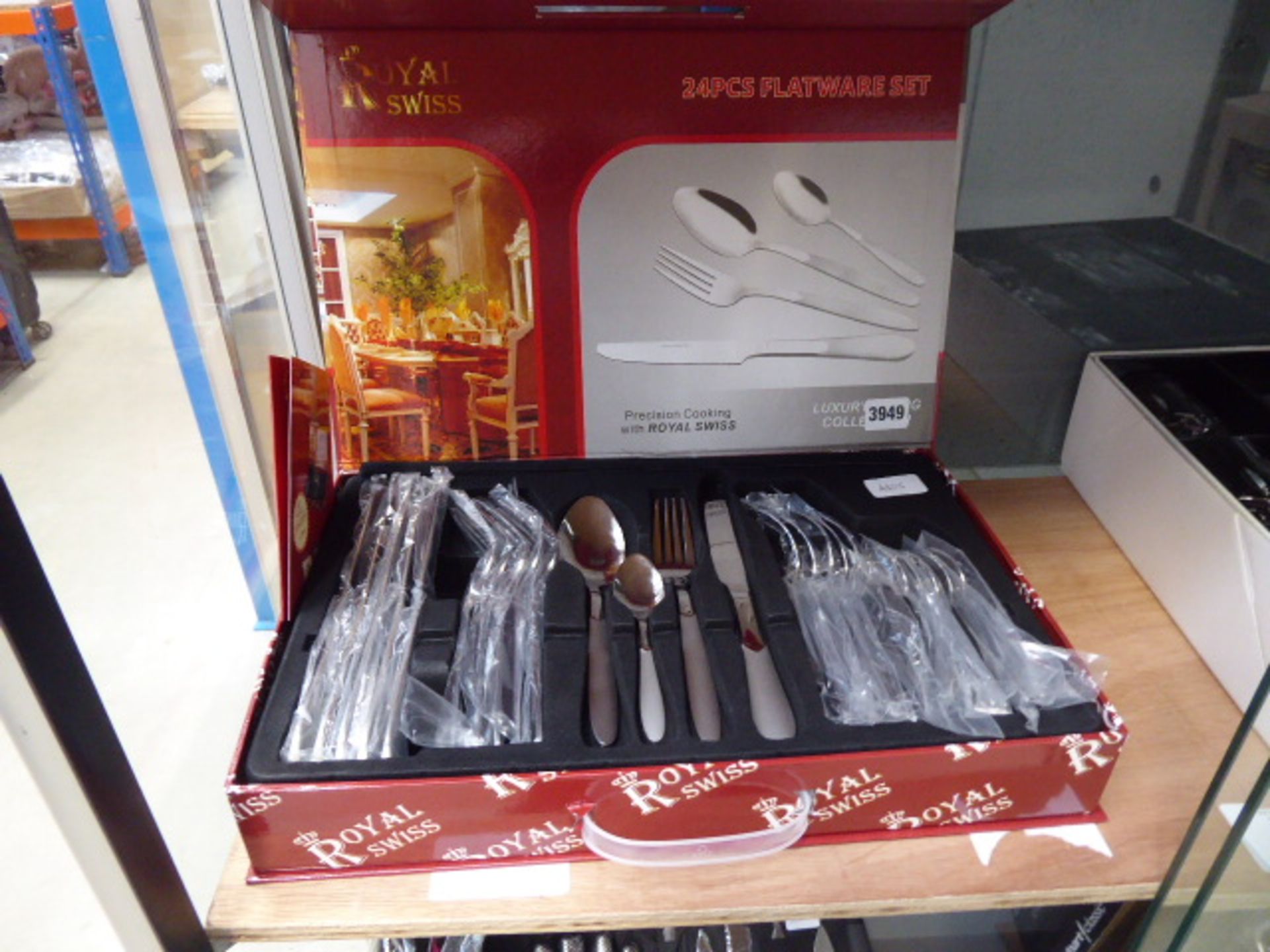 Royal Swiss flatware set