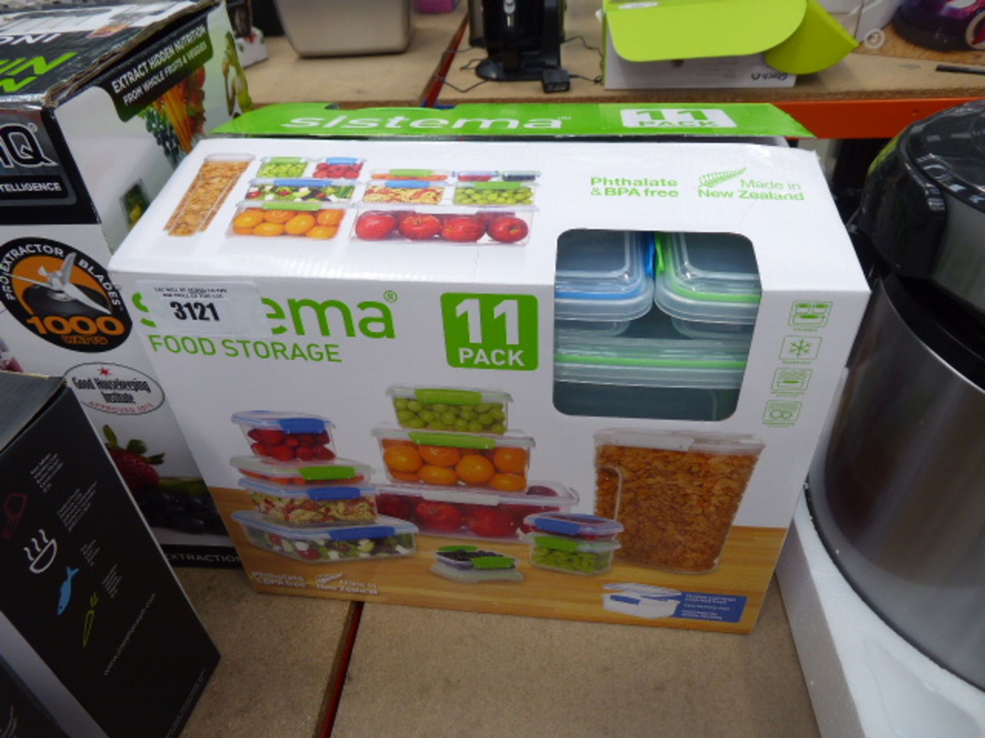 Sistema food storage pack set