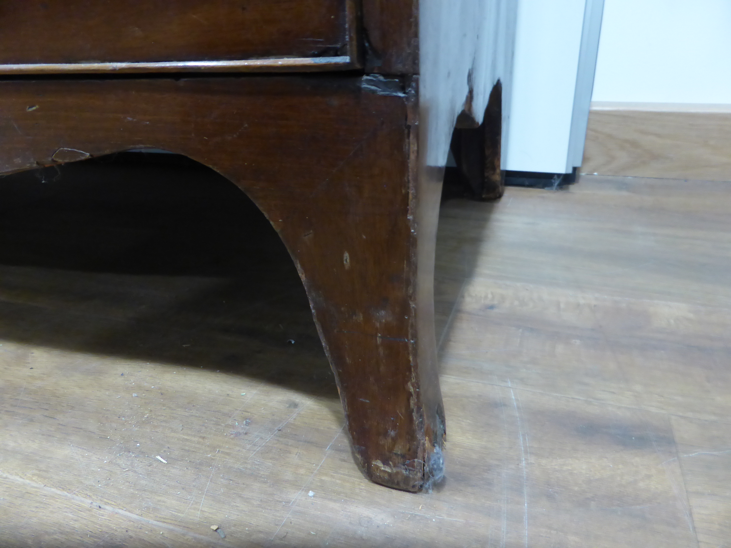 A 19th century mahogany bookcase cabinet, - Image 13 of 18