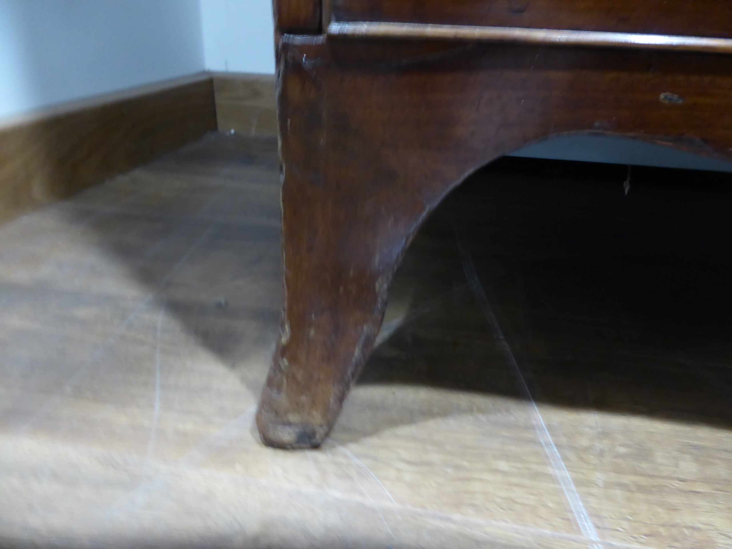 A 19th century mahogany bookcase cabinet, - Image 12 of 18