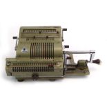 A 1950's German mechanical calculator by Brunsviga,