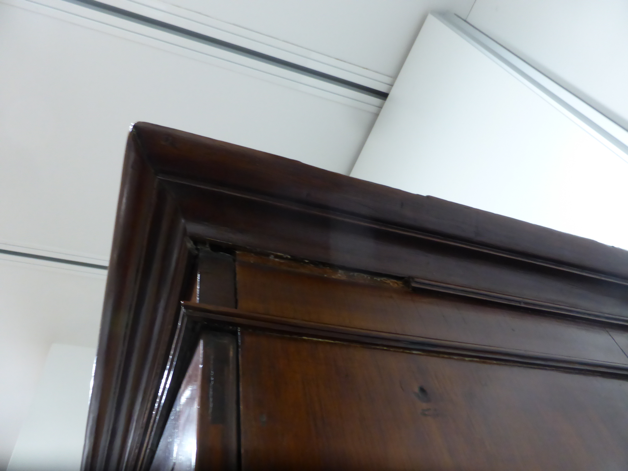 A 19th century mahogany bookcase cabinet, - Image 16 of 18