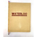 Waterloo - Plan & Gravures De L'Epoque De La Bataille Accompagnes De Textes Francais,