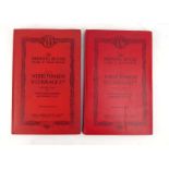 The Brewing Room Diary & Year Book, two vols., 1929 & 30. Folio, Hb.