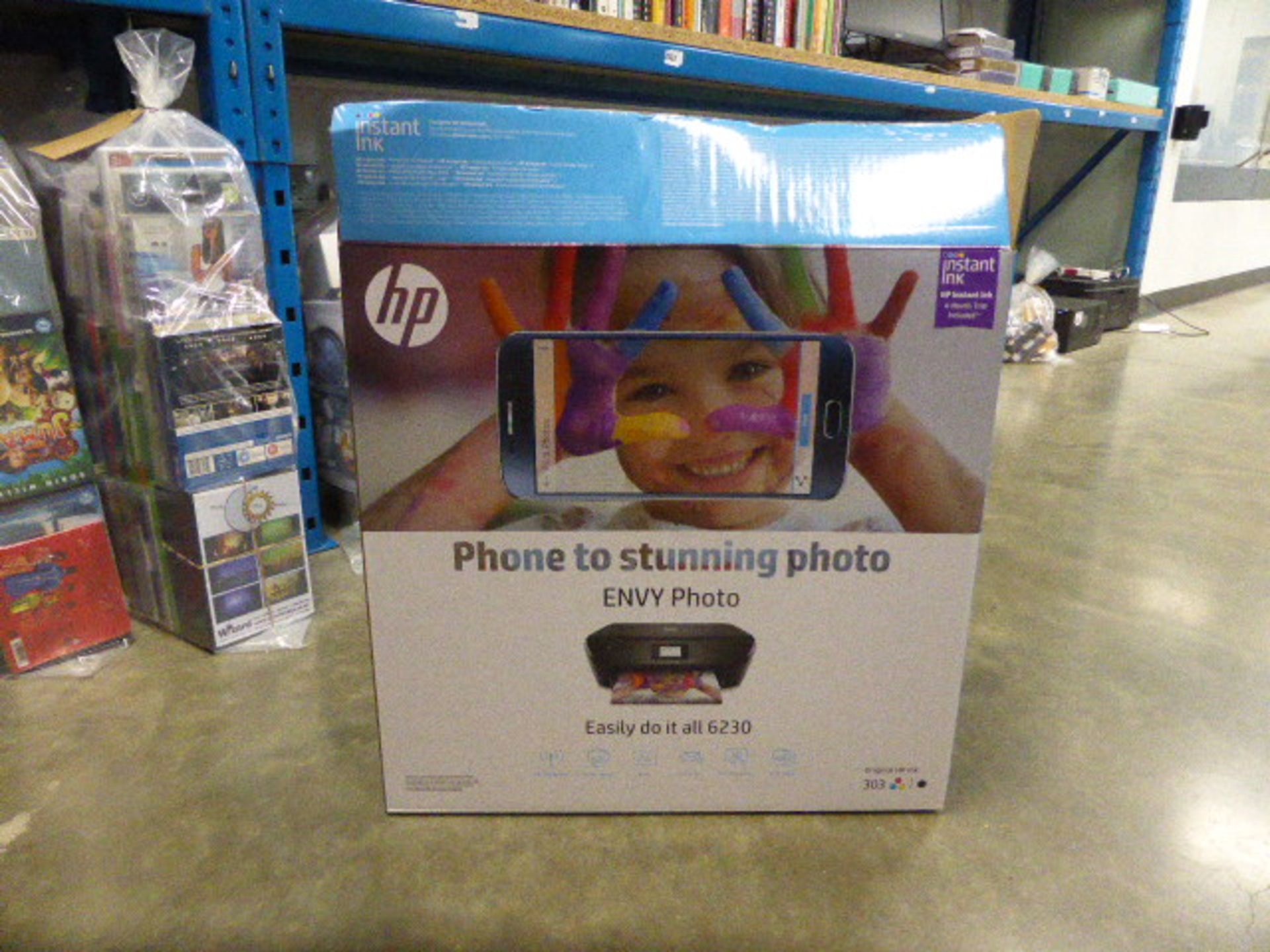 HP Envy Photo 6230 printer in box