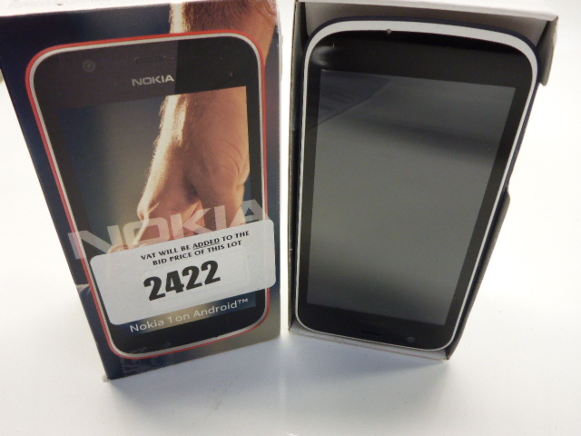 Nokia 1 android go edition mobile boxed.