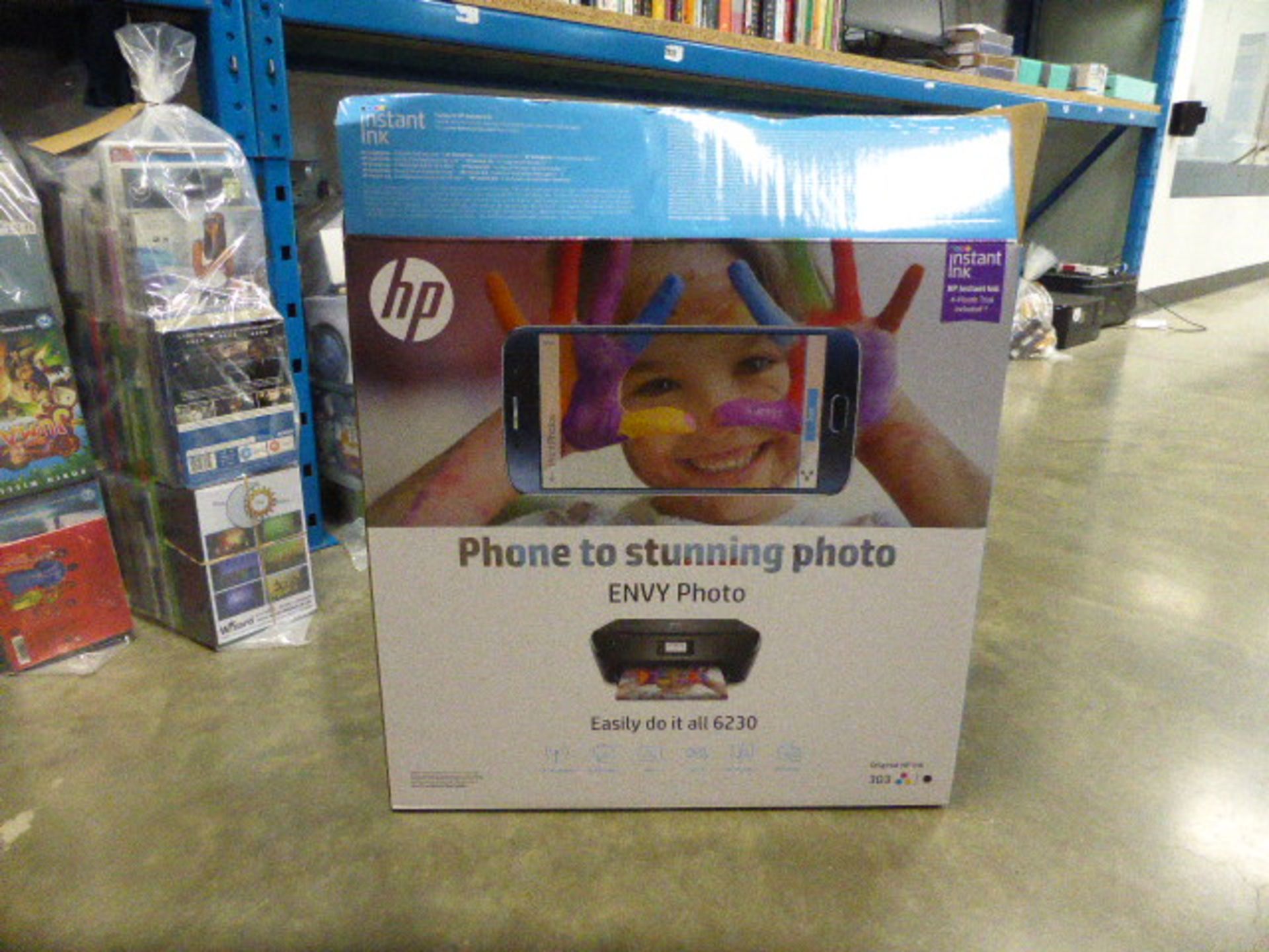 HP Envy Photo 6230 printer in box