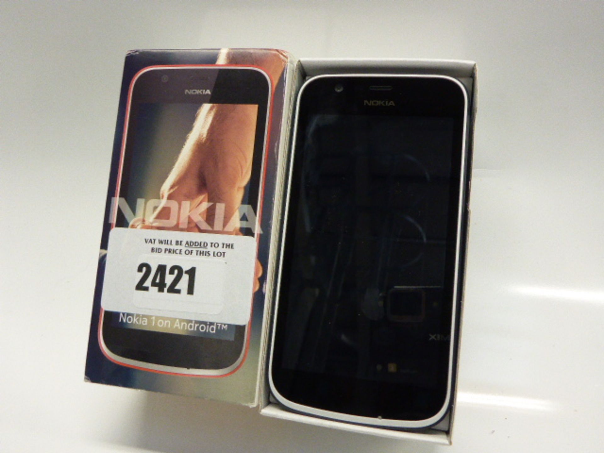 Nokia 1 android Go edition mobile boxed.
