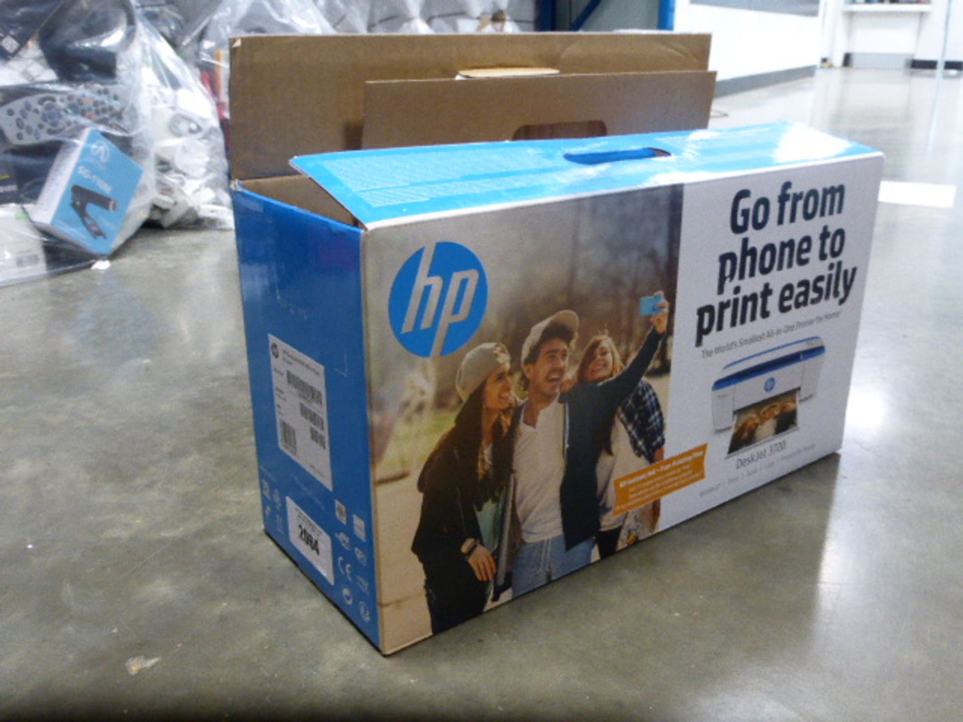 HP Deskjet 3720 all in one printer in box