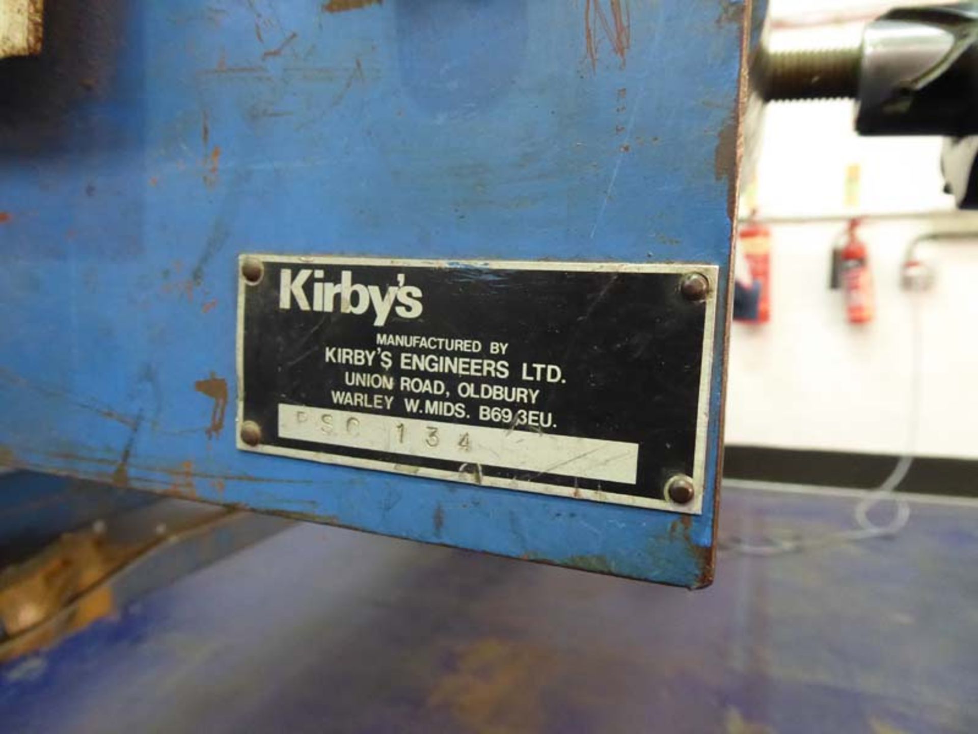 Kirby's 2.6 metre rotary scoring and cutting machine Machine Number: PSC135 - Image 2 of 5