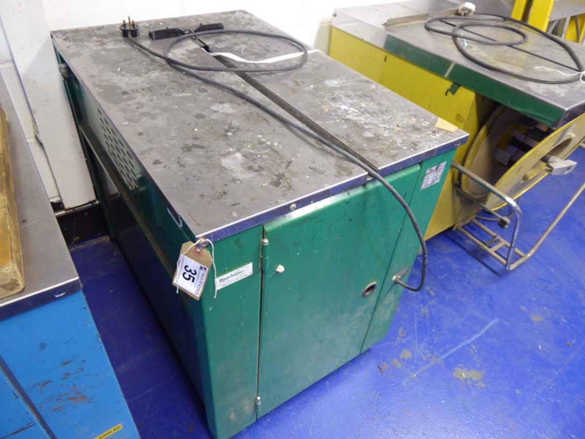 Bandapac box taping machine DP-201CE Year: 2006 Serial Number: 604101441 - Image 3 of 3