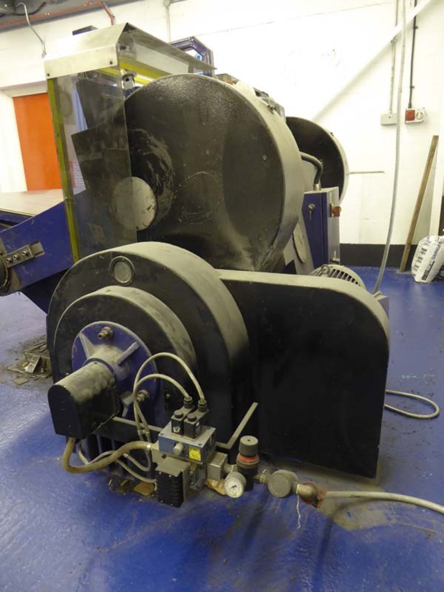 Viking die cutting platen press machine 1330mm x 960mm Model: VK1330 Serial Number: 97171 - Image 4 of 5