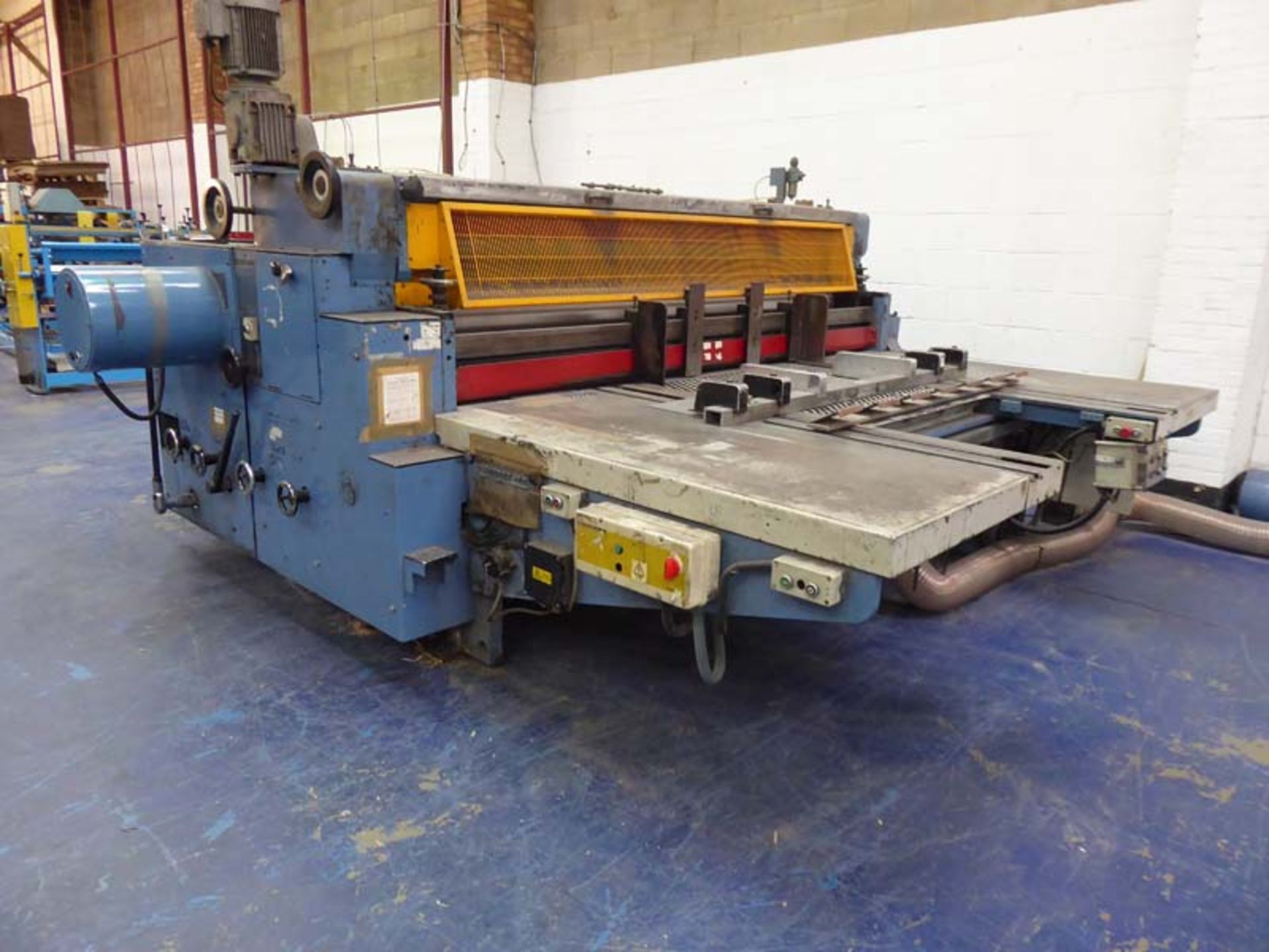 Kirby's single colour printer/slotter with 2.6 metre bed - Image 3 of 12