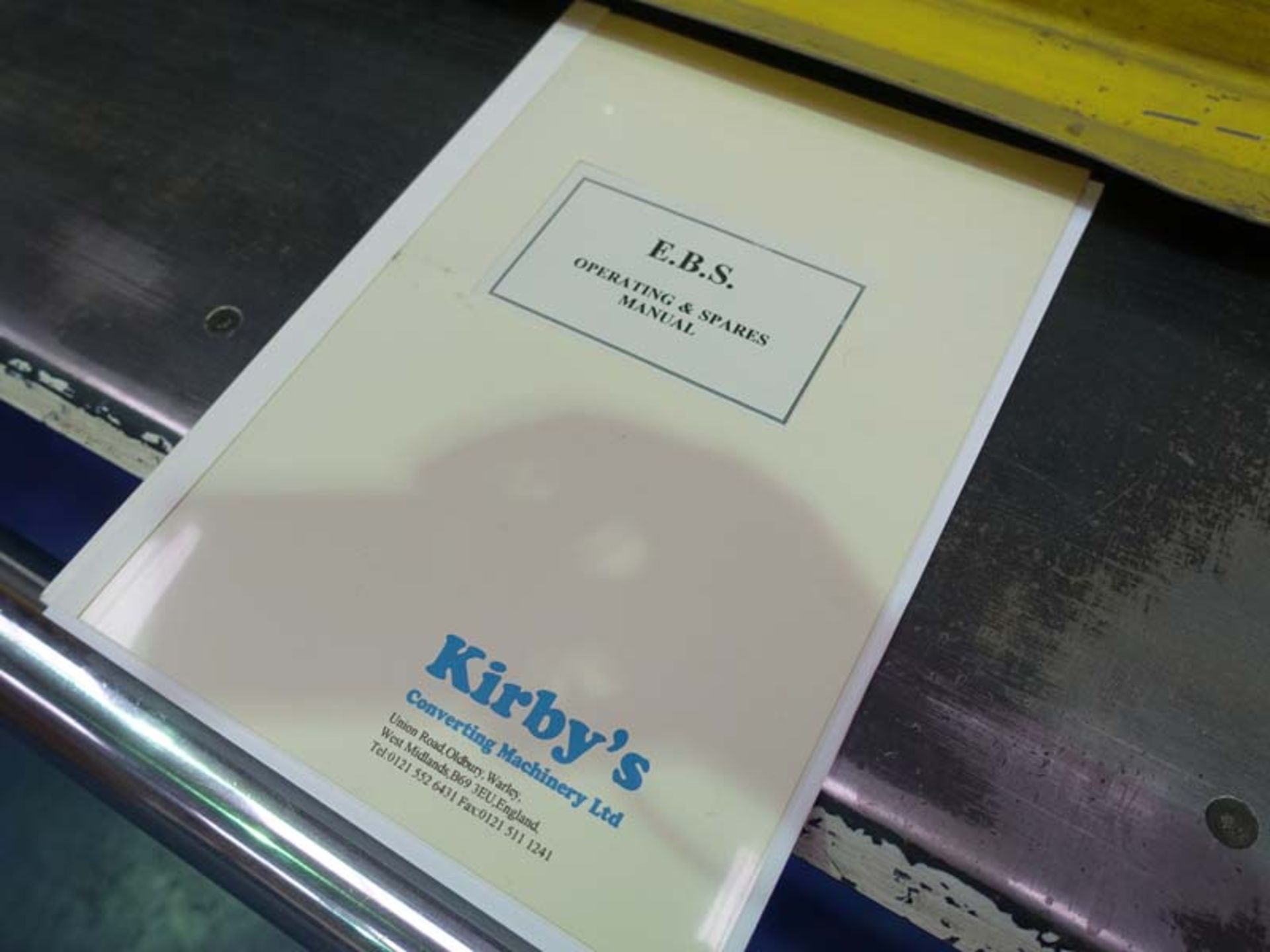 Kirby's beam slotter with stitch flap blade Type: EBS 214 Year: August 1998 Capacity: 600mm slots - Image 6 of 7