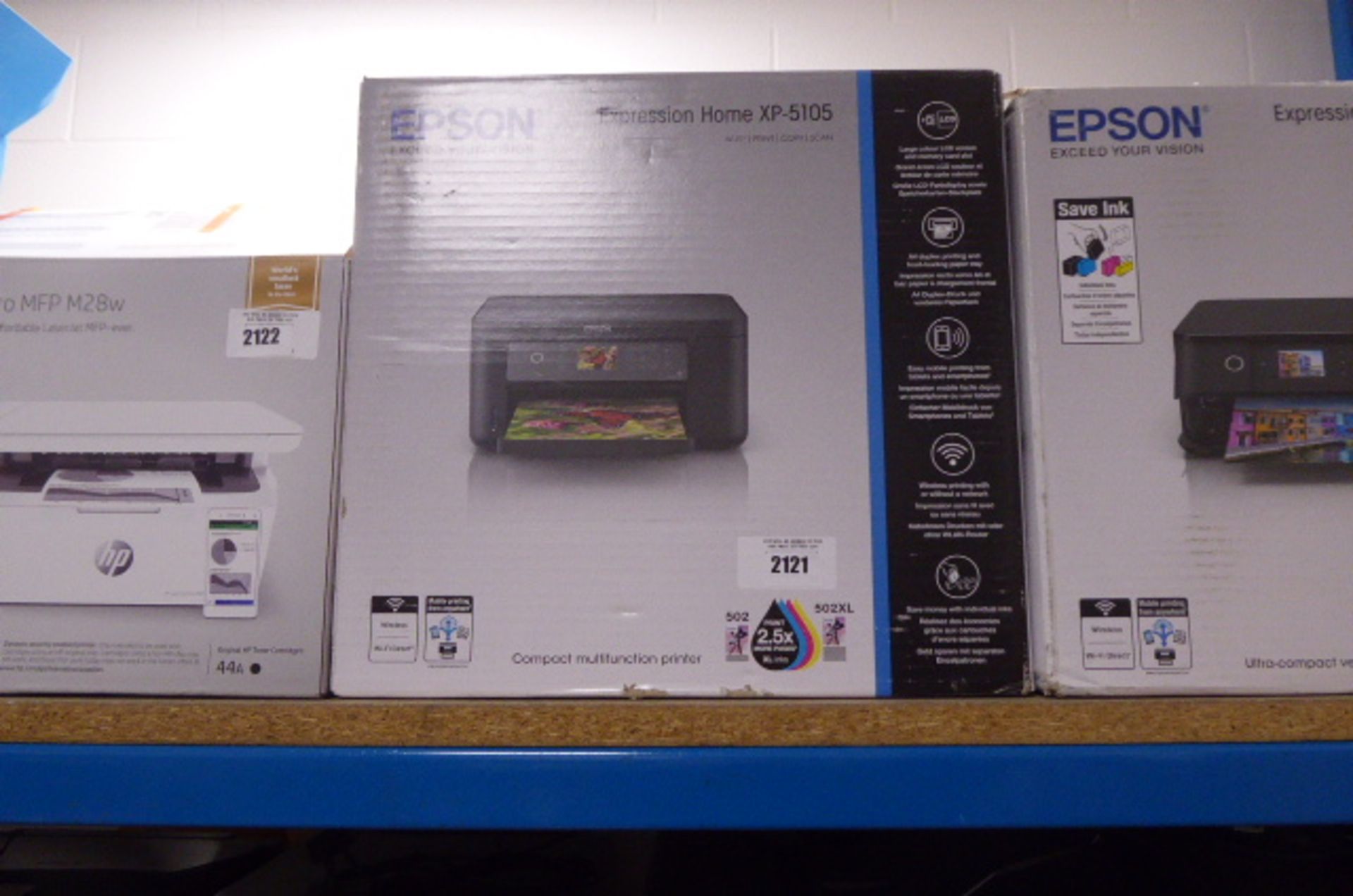 Epson Expression Home XP-5105 printer in box