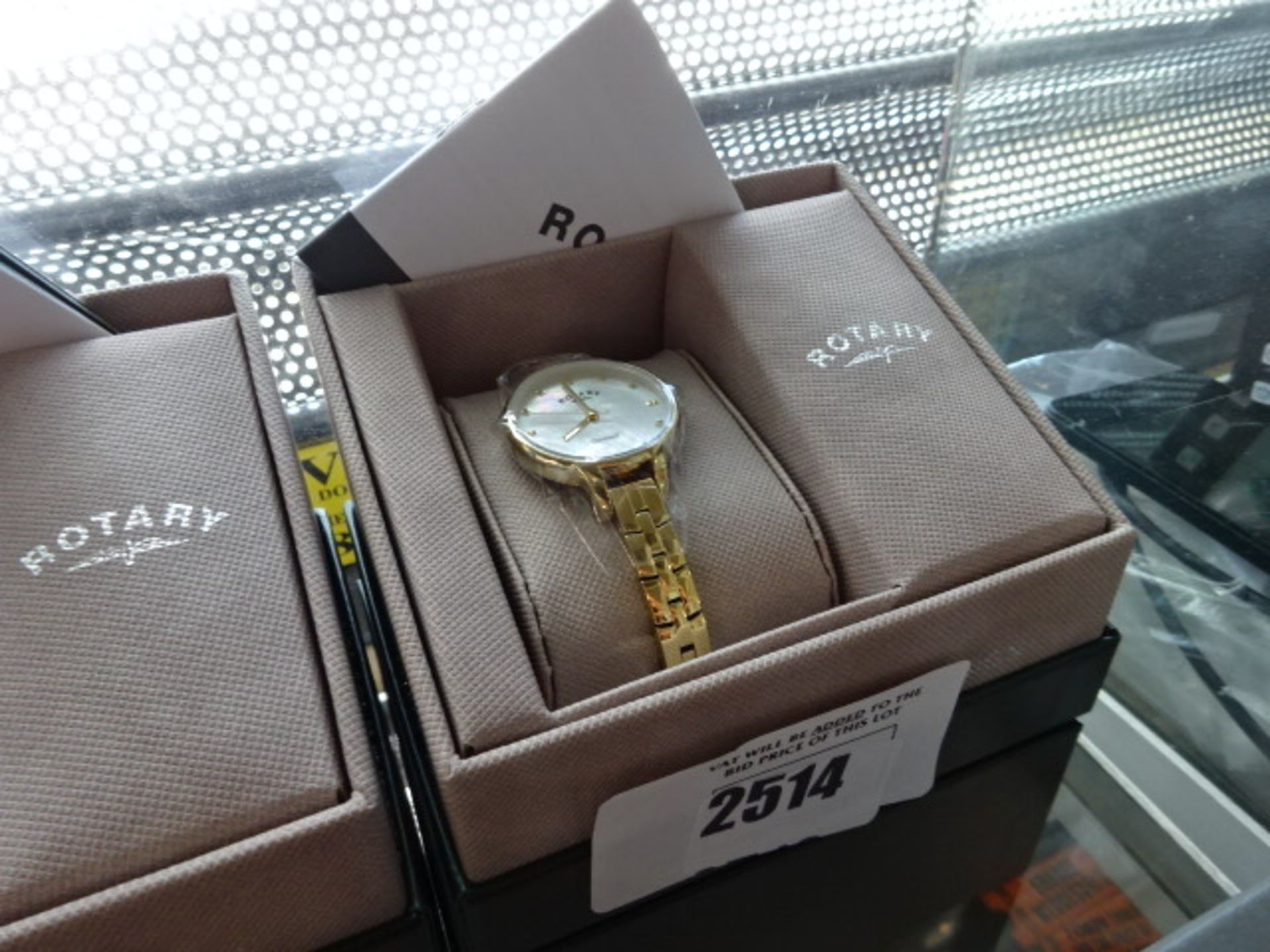 Ladies Rotary wrist watch with paperwork and box