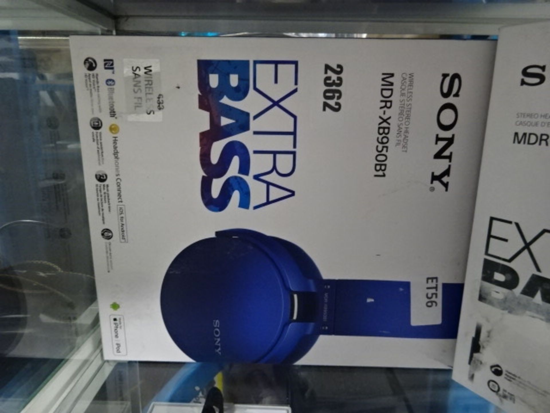 Sony MDR-XB950B1 heaphones