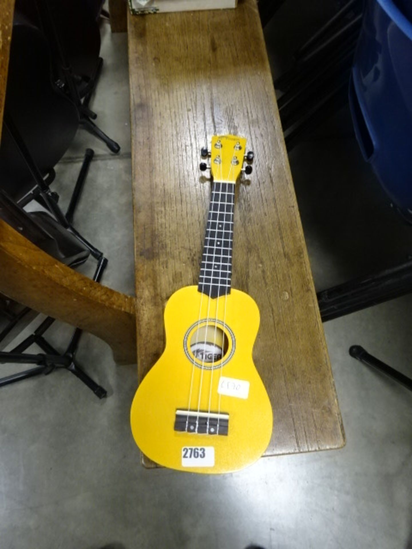 A Tiger 4 string ukulele