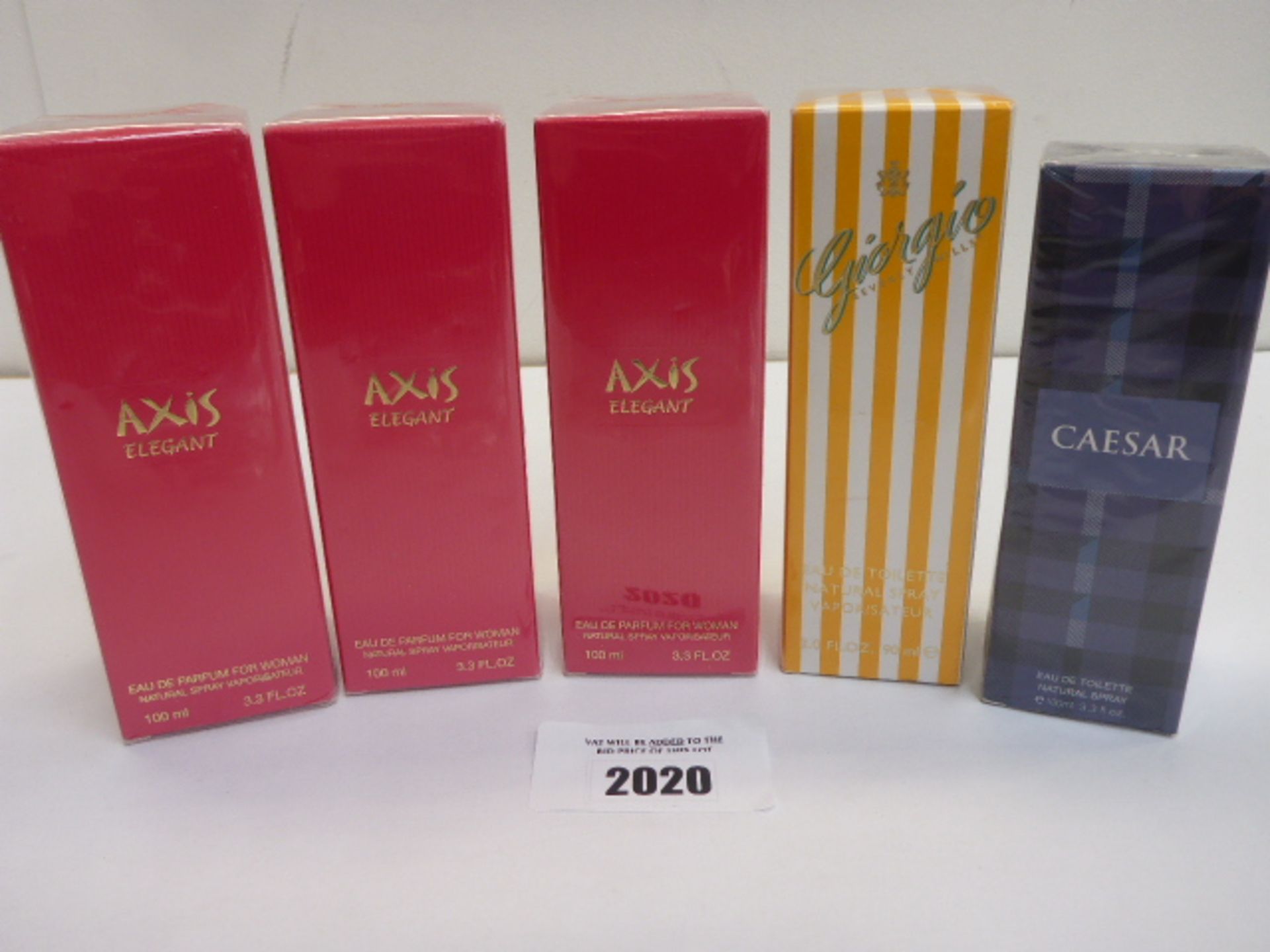 3 Axis Elegant, GioGio beverly hills and Caesar perfumes