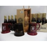 A collection of Whitbread Ales including a 250 years Celebration Ale 1742-1992 with wooden box 11.