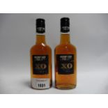 2 half bottles of Mount Gay XO Reserve Cask Barbados Rum 43% 35cl each (Note VAT added to the bid