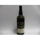 A bottle of Feuerheerd 1955 Vintage Port bottled for Hedges & Butler ltd (ullage top shoulder/ into