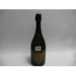 A bottle of Moet et Chandon Dom Perignon Vintage 1996 Brut Champagne