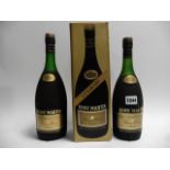 2 bottles of Remy Martin VSOP Fine Champagne Cognac, 1x with box 1 US Quart / 94.