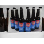 24 bottles of unlabelled Bang On Brewery No1 Dad Craft Pale Ale 3.