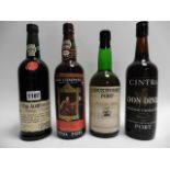 4 bottles, 1x The Auditor's Port Taylor Fladgate Vintage Character for Coopers & Lybrand,