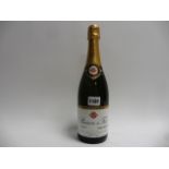 A bottle of Baron & Fils Dry Special Reserve Champagne