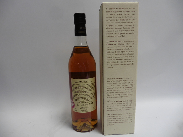 A bottle of Chateau De Pellehaut 10 year old Armagnac Folle Blanche Tenareze with box, bottled 10. - Image 2 of 3