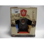 A boxed Bruges Beer Museum Beer Experience gift set with Glass and 4 different bottled beers 33cl
